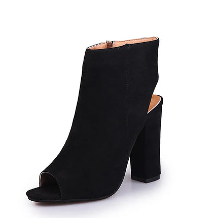 Delphine Heel (Black)