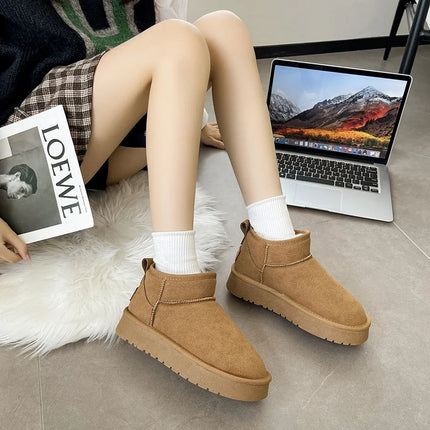 Thalia Fuzzie Boot (Green)