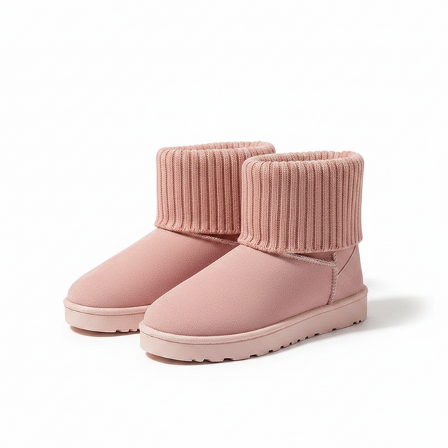 Alara Fuzzie Boot (Pink)