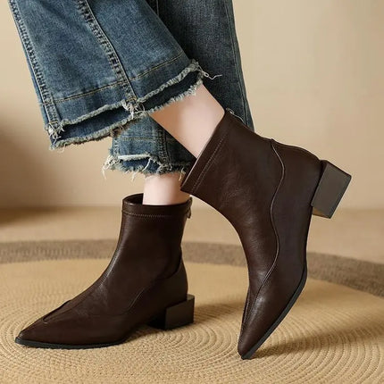 Riga Block Heel Boots