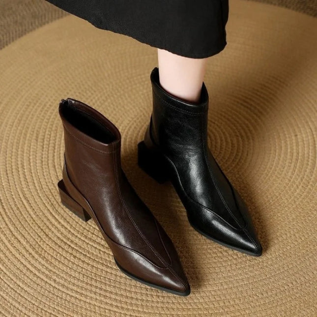 Riga Block Heel Boots