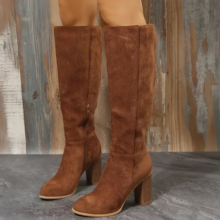 Rosetta Block Heel Boots