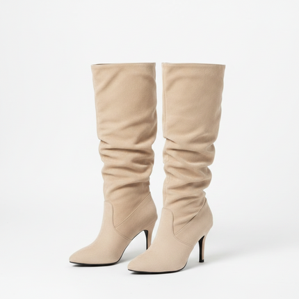 Allure Knee High Boots (Black)