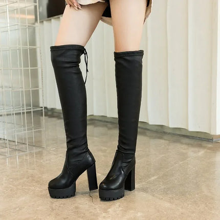 Nova Knee-High Boot (Leather)