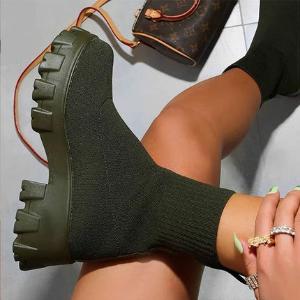 Harper Boot (Army Green)