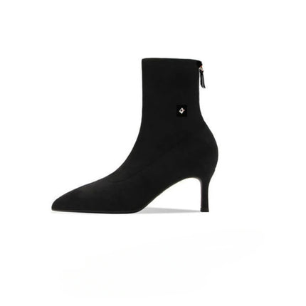 Zara Heel (Black - Heel 10cm)