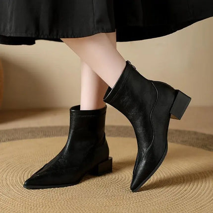 Riga Block Heel Boots