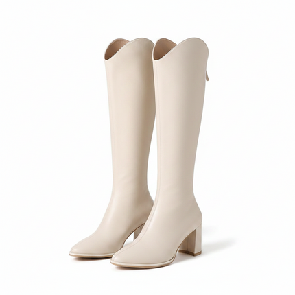 Saffron Knee-High Boot (Black)