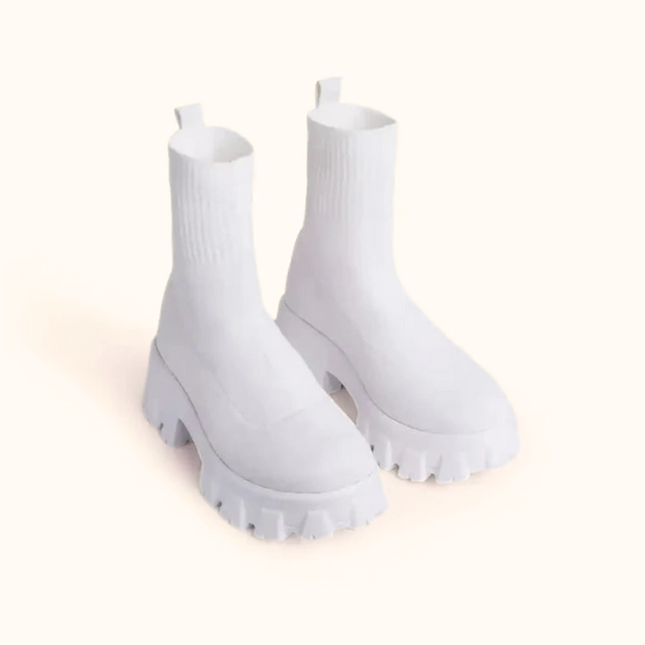 Harper Boot (White)
