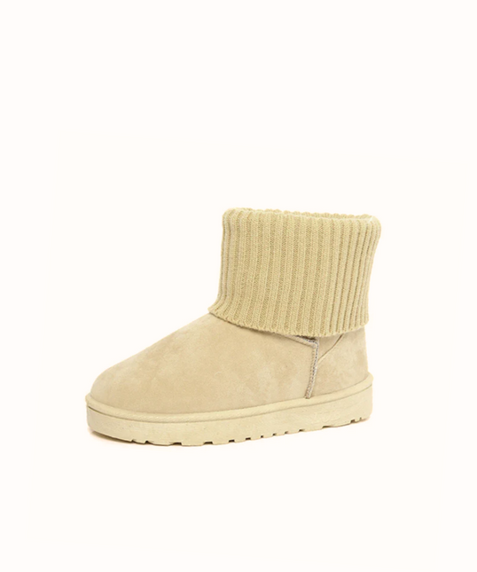 Alara Fuzzie Boot (Beige)