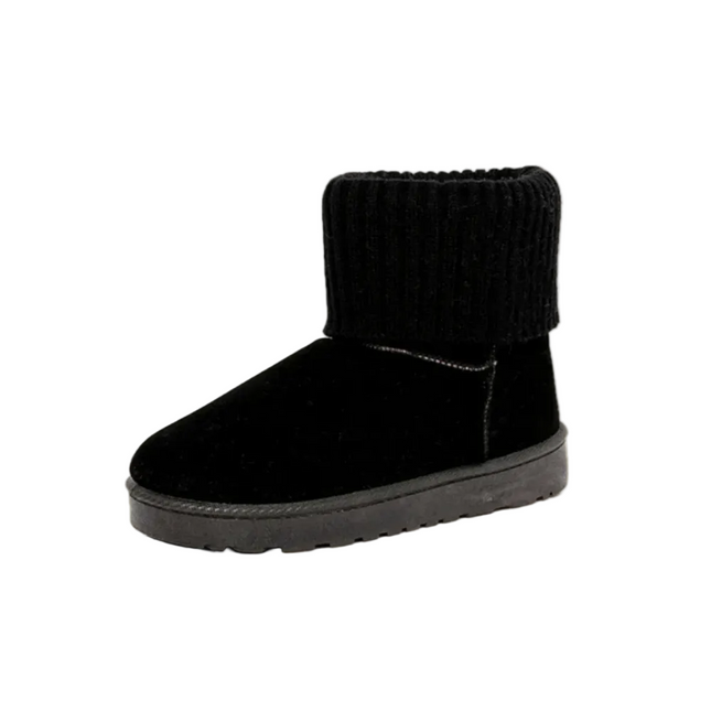 Alara Fuzzie Boot (Black)