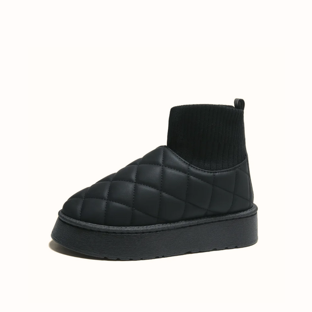 Amara Plush Boot (Black)