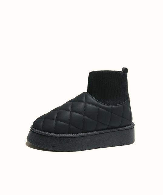 Amara Plush Boot (Black)