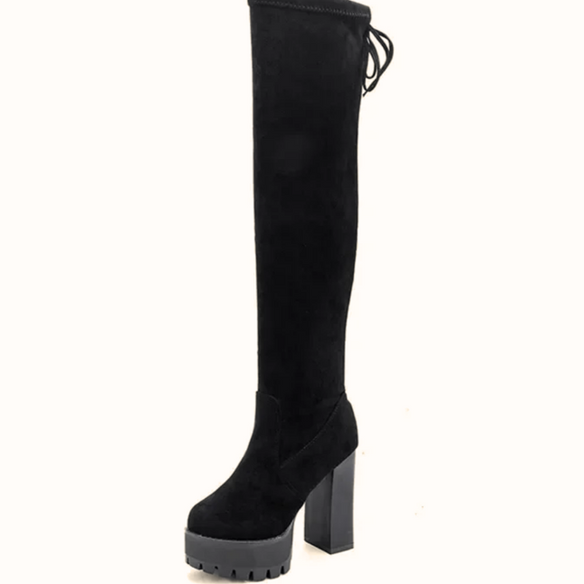 Nova Knee-High Boot (Suede)