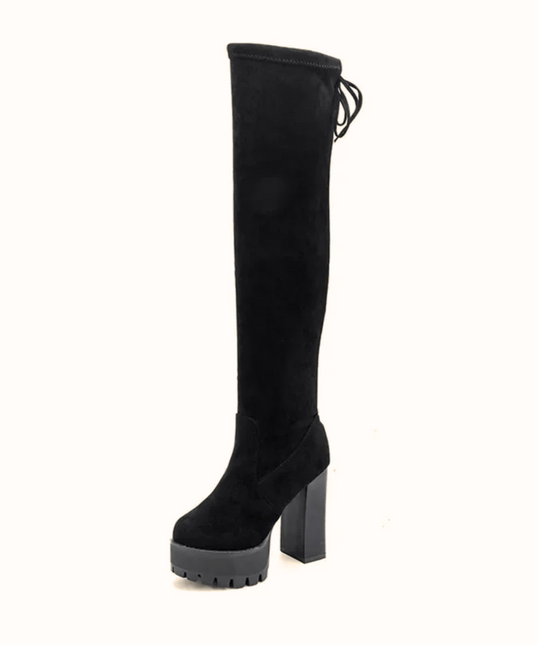 Nova Knee-High Boot (Suede)