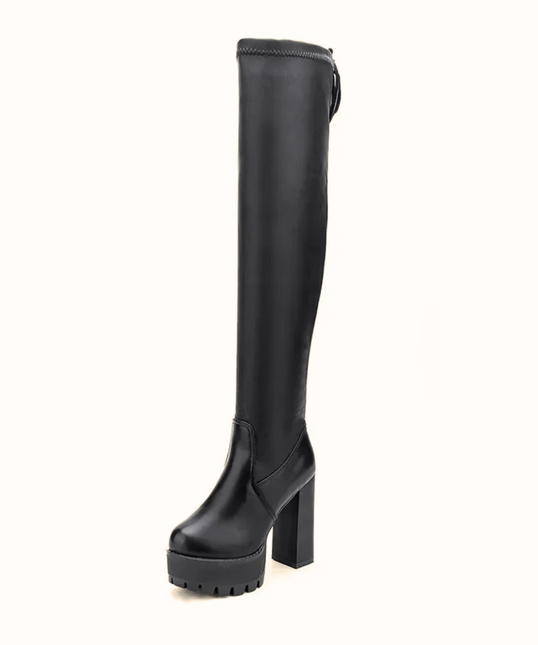 Nova Knee-High Boot (Leather)